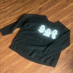 Cupcakes & Cashmere Charcoal Knit Sweater